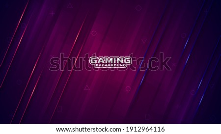 Abstract gaming background design with modern luxury ray style Royalty-Free Stock Photo #1912964116