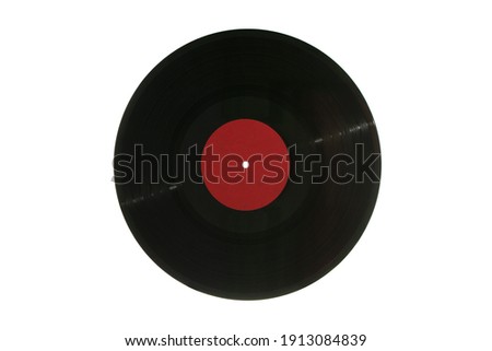 Vinyl LP record on a white background.