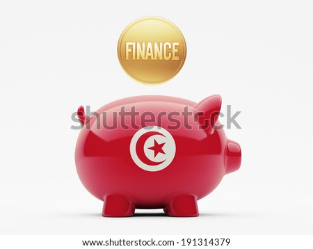 Tunisia High Resolution Finance Concept