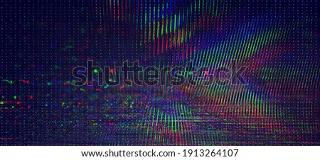 Test Screen Glitch Texture background Royalty-Free Stock Photo #1913264107
