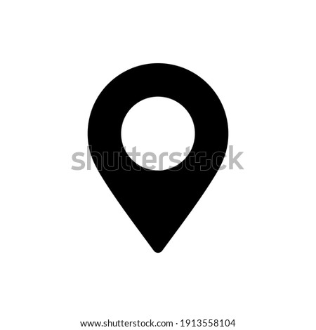 Maps Marker icon, Pin symbol, Location icon vector illustration. Royalty-Free Stock Photo #1913558104