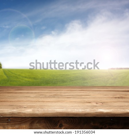 sunlight and landscape 