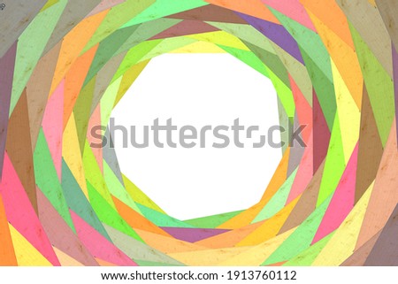 top view Abstract texture as isolated white background
