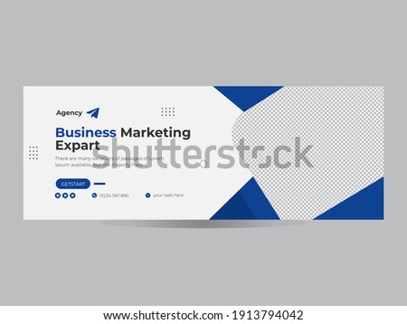 social media Facebook Business promotion  timeline web ad banner template