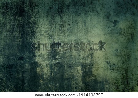 abstract grunge green painted wall background. tidewater green texture background.
