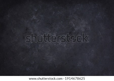handmade black and white photography backdrop, empty, acrylic painted, full frame background texture, top down view Royalty-Free Stock Photo #1914678625