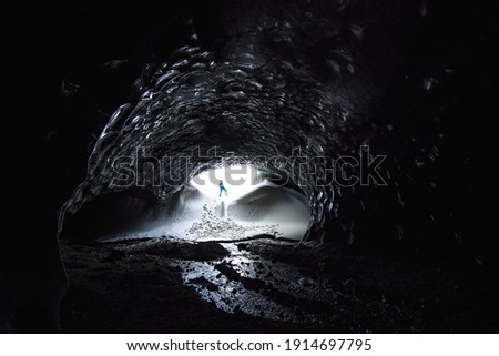 out of the shadow of ice cave