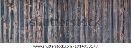 Old wood plank texture background. Abstract background, empty template. Top view.