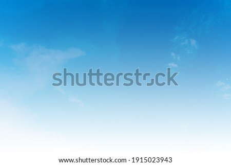 blue sky with white, soft clouds phuket Thailand. Royalty-Free Stock Photo #1915023943
