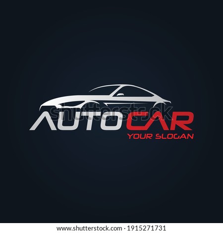 Car Garage Premium Concept Logo Design Royalty-Free Stock Photo #1915271731