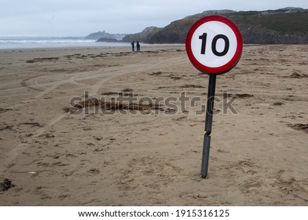 Driving and running speed limit