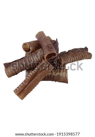 
beef food trachea drawn on a white background Royalty-Free Stock Photo #1915398577