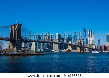 Brooklyn Bridge in NYC (Brooklyn Side)