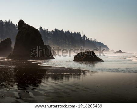 Ruby Beach at Olympic National Park, Washington State