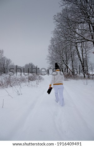 Walk in the winter wonderland