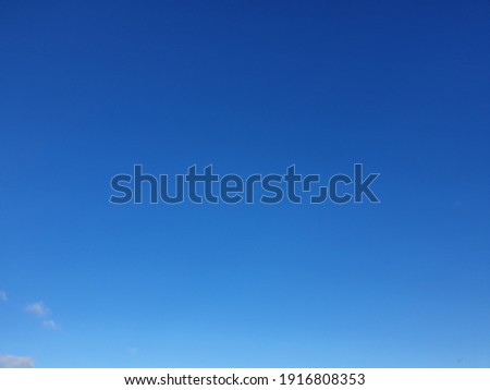 natural blue sky background, photo taken in Canary Islands 