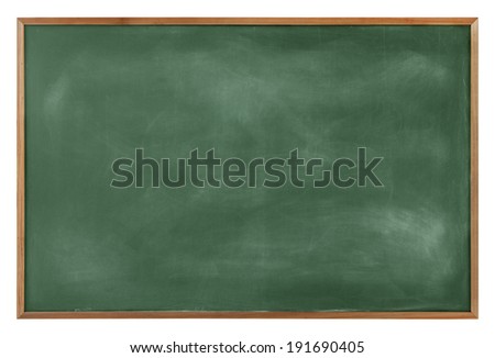 Textured Blackboard with a Brown Border