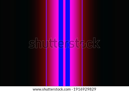 Abstract dark background for design with a vertical pink stripe with blue lines.
