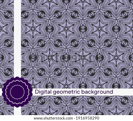 seamless geometric patterns. Beautiful vintage textures.Vector backgrounds for your design