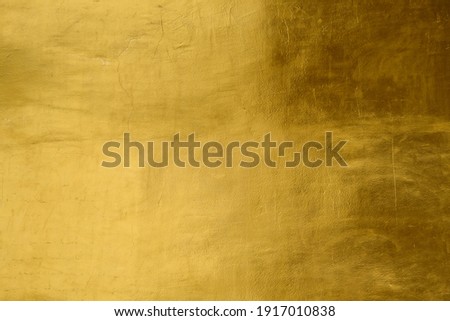 Gold shiny wall abstract background texture, Beatiful Luxury and Elegant Royalty-Free Stock Photo #1917010838