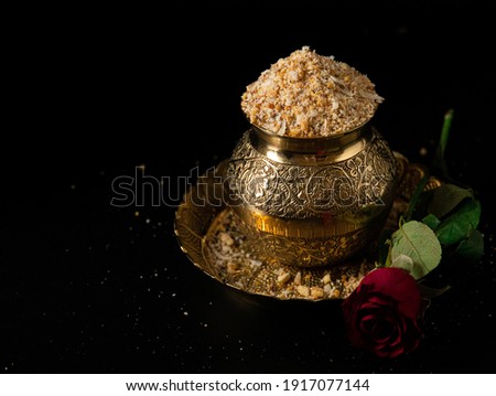 Panchakhadya - A prasadam (food offering) for Indian gods.