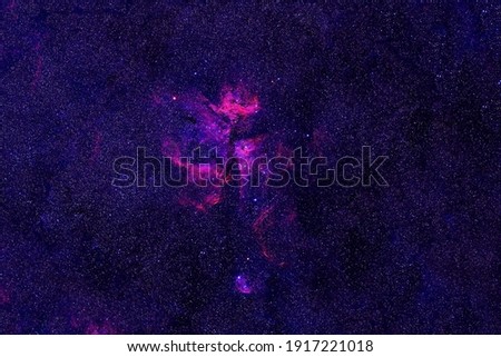 Beautiful space with stars and galaxies. Elements of this image were furnished by NASA. High quality photo