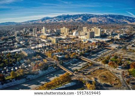 Reno is the other, lesser known Gambling Oasis in Nevada Royalty-Free Stock Photo #1917619445