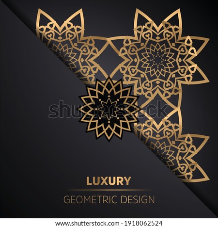 Luxury Mandala Background Design Vector