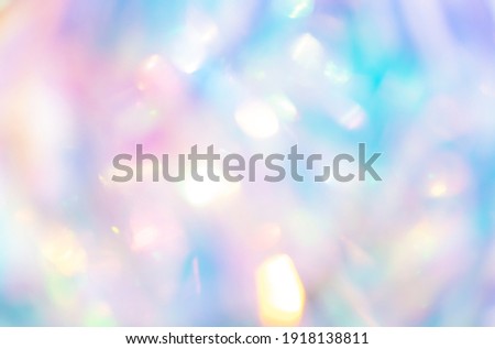 holographic rainbow abstract background or overlay