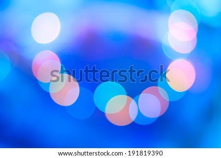 bokeh for background image