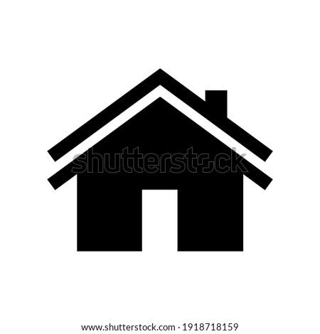House icon for graphic design projects Royalty-Free Stock Photo #1918718159