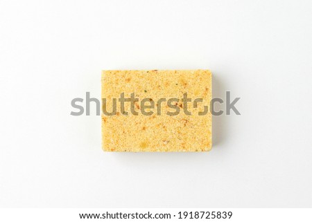 Chicken stock on white background