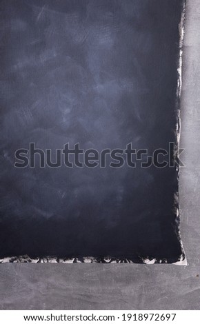 Painted background texture near concrete abstract wall surface. Art painter minimalism concept of black canvas