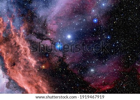 Outer space. Science fiction cosmos. Elements of this image furnished by NASA