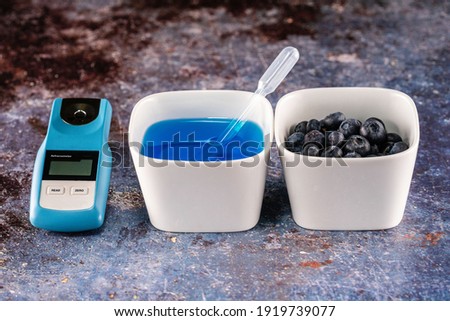 Digital Refractometer. A refractometer is a laboratory or field device for the measurement of an index of refraction