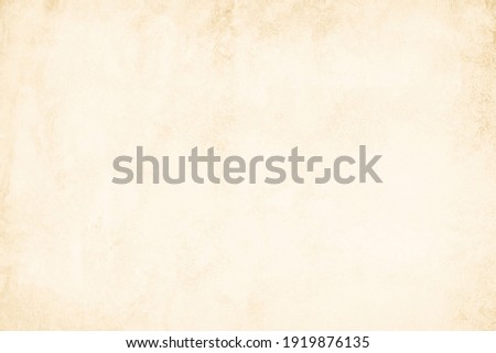 Close Up retro plain cream color cement wall background texture for show or advertise or promote product and content on display and web design element concept. Old concrete wall texture background. Royalty-Free Stock Photo #1919876135