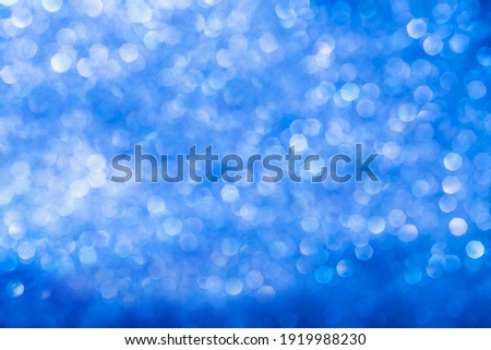 blue shiny blurry bokeh with a slight gradient