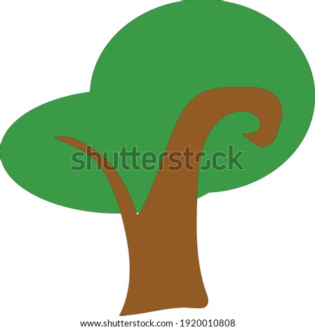 Tree vecter design use for graphic