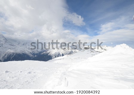 Snowy Mountain Peaks, Large High Altitude Mountains With Blue Sky Background, New Zealand Landscape, Close Up Mountains, Snow Capped Peak, Photos of Snow, Winter Landscape, Snow Background