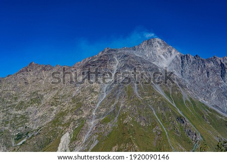 
View of Mount Kazbek, Georgia