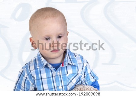 Portrait of a toddler