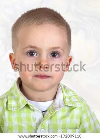 Portrait of a toddler