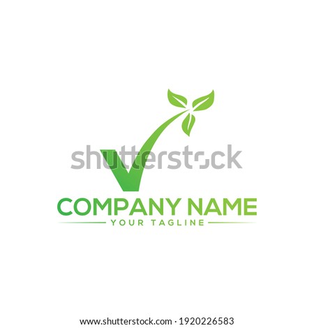 The Best Natural Leaf Logo Abstract Leaf logo vector Best Natural Logo Maker 
