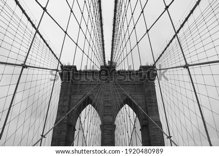 Brooklyn Bridge, New York, USA.
