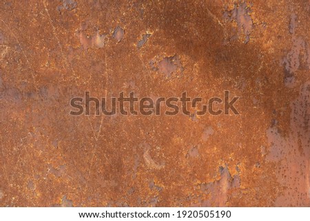 Rusty metal can be used to add text, or as a background.