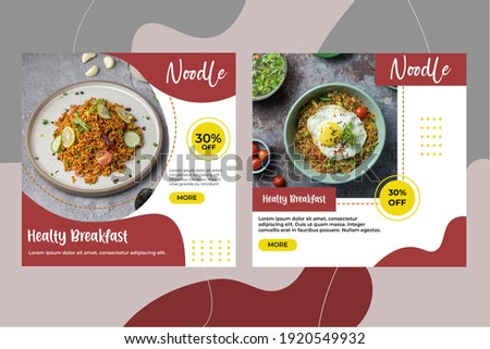 Culinary Social Media Collection Template