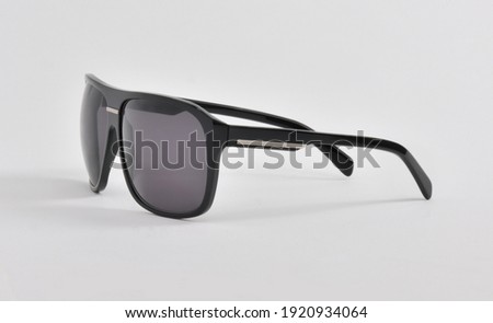 Trendy sunglasses isolated on white background, studio shoot still life.