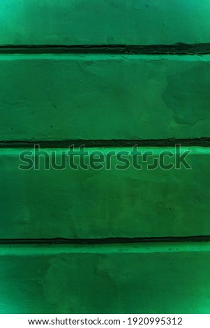 vintage green painted wood plank background surface. plank. panel