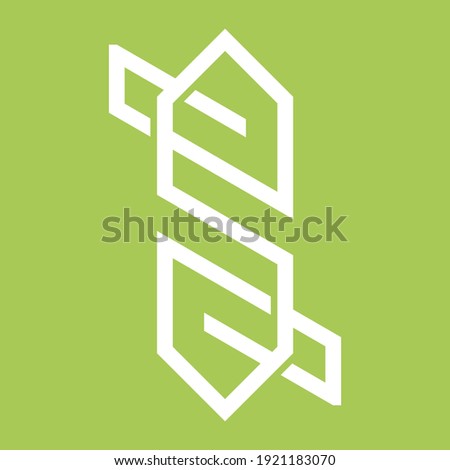Lettes S Monogram Logo Design