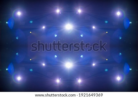 Abstract texture background for design. Stage light and smoke on stage, lighting and spotlights.	